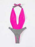 SEXY HALTER CONJOINED BIKINI