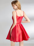 SLIM WAIST SUSPENDER DRESS