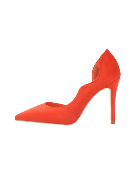 THIN HIGH HEEL SUEDE POINTED SHOES