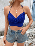 WOMEN TUBE TOP BOW VEST