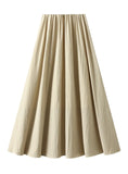 Mid-length Slim Elastic Waist Skirt