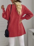 FASHION WOMEN LOOSE SWEATER COAT