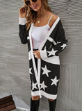 FASHION WOMEN LARGE SIZE LONG COAT SWEATER