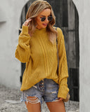 CLASSY LEISURE HOLIDAY STYLE SWEATER TOP