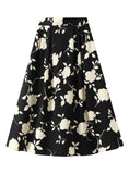 FLORAL SUMMER THIN SLIM SKIRT