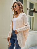 FASHION IRREGULAR TWISTED BAT SLEEVE SWEATER