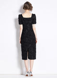 SUMMER RETRO TASSEL LITTLE BLACK DRESS