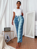 FASHION WOMEN'S SUMMER SHORT SLEEVE PANTS PAJAMAS SUIT