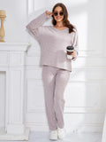 FASHION LOOSE SPORTS AND LEISURE HOME PAJAMAS SET
