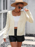 STYLISH THREE-DIMENSIONAL CARDIGAN SWEATER COAT