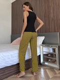 FASHION STRAP VEST TROUSERS SLEEPWEAR