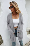 Long Knitted Cardigan Sweater Coat