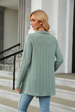 SOLID COLOR LOOSE LONG SLEEVE COAT