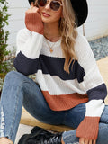 FASHION SHORT LOOSE PULLOVER SWEATER