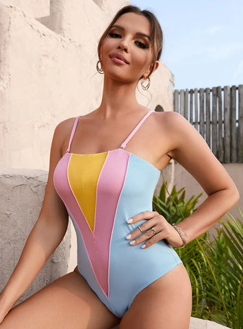 SEXY SLING ONE-PIECE SWIMSUIT