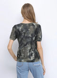 CLASSY LOOSE ROUND NECK SHORT SLEEVE T-SHIRT