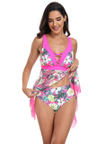 SEXY PRINTED TWO PIECE BIKINI