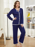 FASHION LONG SLEEVE CASUAL PAJAMAS SUIT