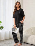 CLASSY SUMMER SHORT-SLEEVED TROUSERS CASUAL SUIT