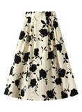 FLORAL SUMMER THIN SLIM SKIRT