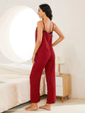 FASHION SUMMER PLAID SUSPENDERS PANTS PAJAMAS