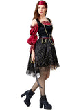 FASHION HALLOWEEN FEMALE PIRATE ROLE-PLAYING COSTUME COSPLAY