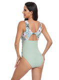 SEXY WOMEN PRINT ONE-PIECE BIKINI