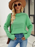 STYLISH WOMEN LONG SLEEVE PULLOVER SWEATER