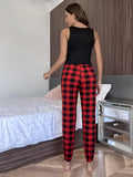 FASHION CASUAL TOP PANTS LADIES PAJAMAS SUIT