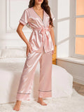 FASHION THIN SHORT-SLEEVED HOME SUIT
