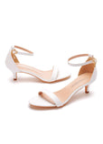 5 CM GOLD STILETTO HEELS SANDALS