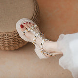 HIGH-SOLED SPONGE CAKE SANDAL