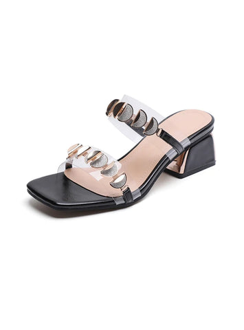 WOMEN SUMMER SEQUINS SLIPPERS
