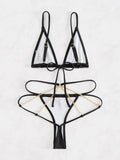 SLING CHAIN SEXY TWO-PIECE BIKINI