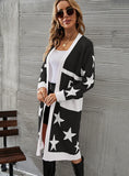 FASHION WOMEN LARGE SIZE LONG COAT SWEATER