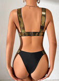 GOLDEN STRAPS TWO PIECE BIKINI