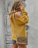 CLASSY LEISURE HOLIDAY STYLE SWEATER TOP