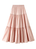 High Waist Medium to Long Skirt