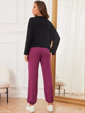 FASHION WOMEN'S CASUAL LONG-SLEEVED PAJAMAS SUIT