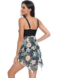 SPLIT SWIMSUIT BELLY-COVERING SLIM PRINTED BIKINI