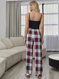FASHION THIN SUSPENDER PANT TWO-PIECE SUIT
