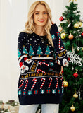 STYLISH CHRISTMAS SNOWMAN THICK SWEATER