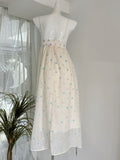 Summer Colorful Dots Casual Sling Dress