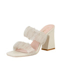 THICK TRANSPARENT POLKA DOTS SLIPPERS