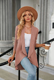 LONG SLEEVE SOLID COLOR LOOSE COAT