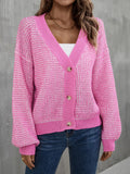 Button Short Cardigan Sweater Coat