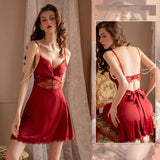 SEXY WOMEN PEARL SEXY NIGHTGOWN