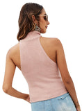 FASHION SLIM-FIT SEXY KNIT VEST SOLID COLOR VEST
