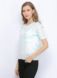 FASHION SHORT-SLEEVED SWEATER T SHIRT