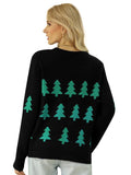 STYLISH JACQUARD LONG-SLEEVED CHRISTMAS SWEATER